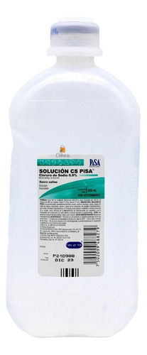 Solucion Cs Pisa Cloruro De Sodio 0.9 % Animales 500 Ml