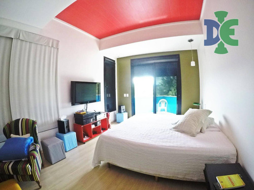 Chácara Com 3 Dormitórios À Venda, 2200 M² Por R$ 3.200.000 - Chácaras Condomínio Recanto Pássaros Ii - Jacareí/sp - Ch0047