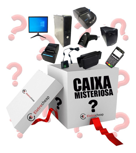 Caixa Misteriosa De Eletrônicos Possibilidades Infinitas