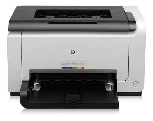 Impresora a color  simple función HP LaserJet Pro CP1025nw con wifi gris 110V - 127V CE918A