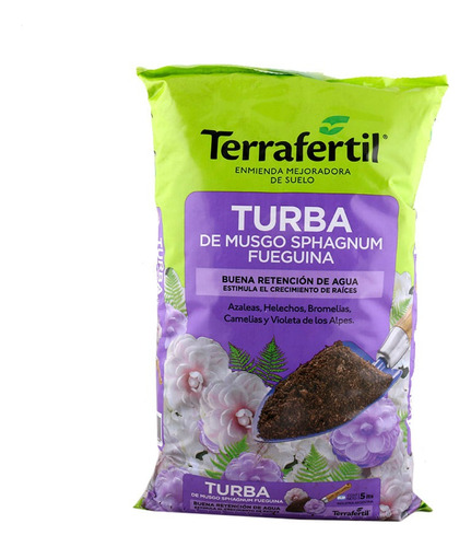 Turba Sphagnum Fueguina X 20 Lts.