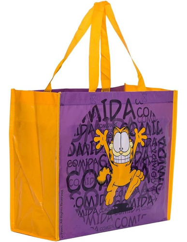 Sacola Ecobag Retornável Garfield Srgf01 Original