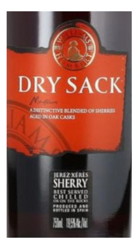 Paquete De 3 Jerez Dry Sack Medium 750 Ml