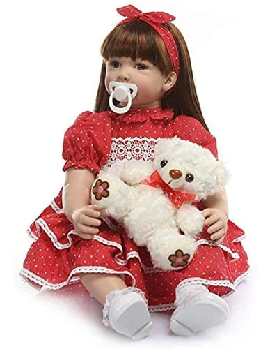 Zero Pam Reborn Toddler Doll Girl 24 Pulgadas 60 Cm Tamaño 