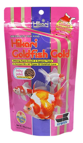 Hikari Goldfish Gold 100g. Alimento Japones Para Peces