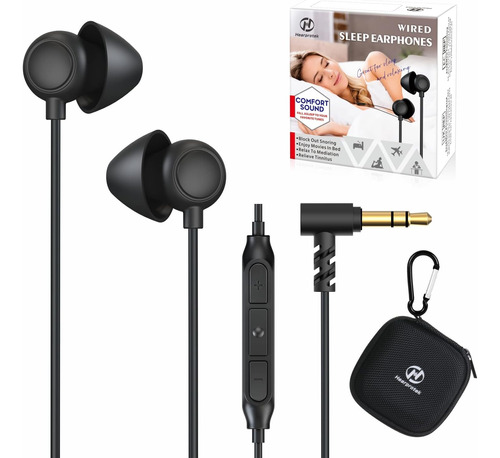 Hearprotek Sleep Earbuds, 2 Pares Auriculares Internos Y Con