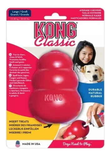 Juguete Kong  Perro Caucho Class - Unidad a $106100