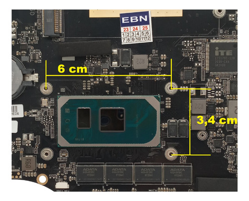 Placa Mãe Vaio Fe14 Vjfe43f11x Core I5-1035g1 10ªger 4gb Onb