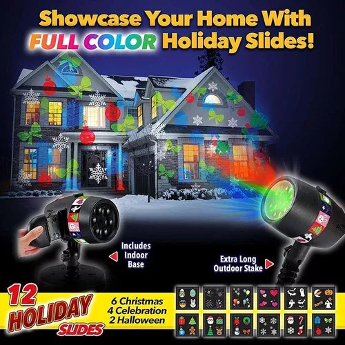 Luces Decorativas Del Proyector Para Navidad, Halloween