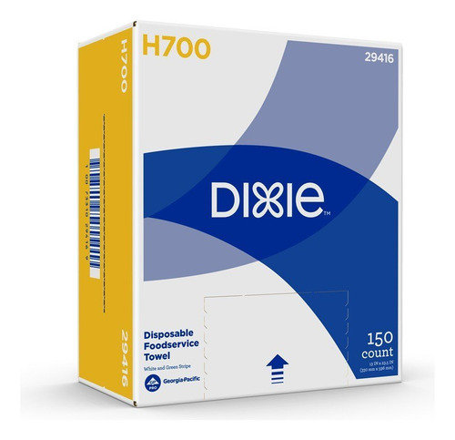 Toalla Desechable Para Servicio De Alimentos Gp Pro Dixie H7