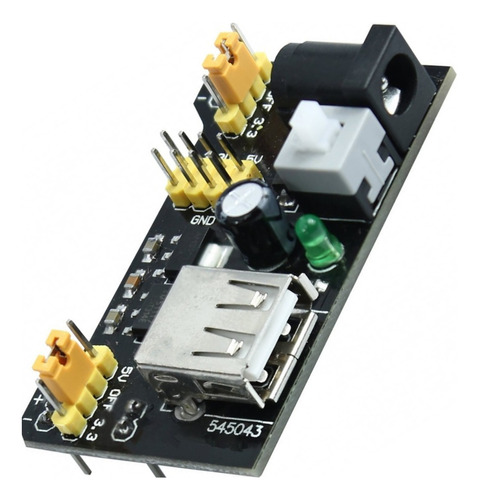 Fonte Ajustável Para Protoboard 3.3v 5v Para Arduino