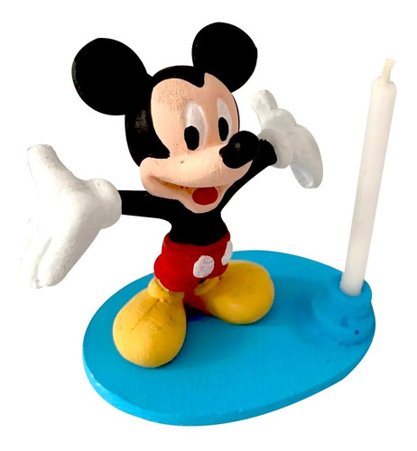 Mickey Mouse Figura De Resina Para Pastel Mickey Mouse