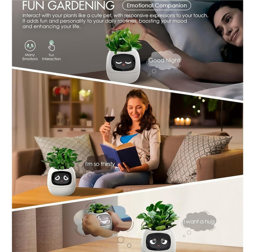 Robot Inteligente For El Cuidado De Plantas Guiado Por Emoji