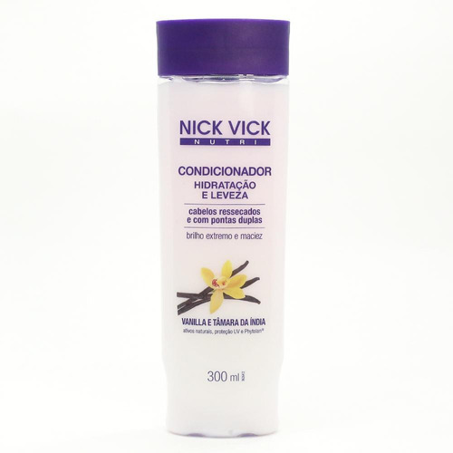 Condicionador Nick Vick Nutri Hidratação E Leveza 300ml