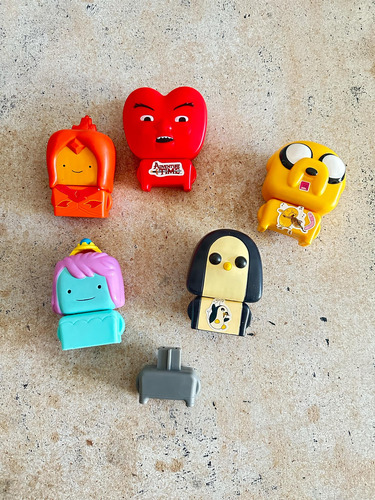 Muñecos Hora De Aventura Mcdonalds Juguete 2016 (Usado)