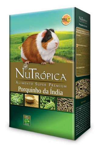 Nutrópica Ração Natural P/ Porquinho Da Índia Adulto 1,5kg
