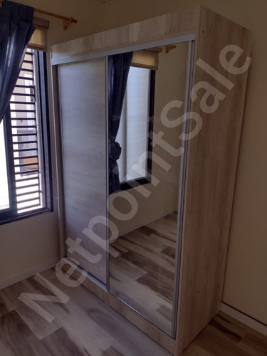 Placar Ropero Vestidor 140x200 Corrediza Espejo+