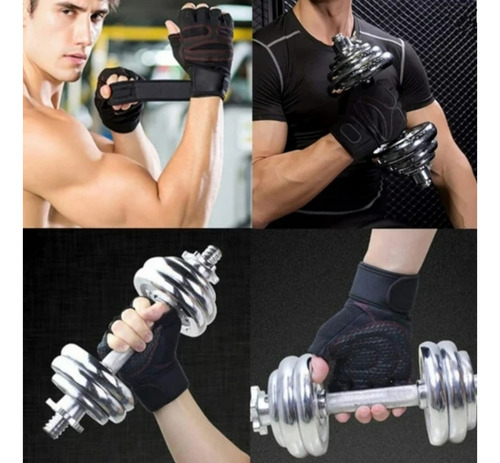 Guantes Ejercicios, Ciclismo, Pesas, Gym, Crossfit Unisex