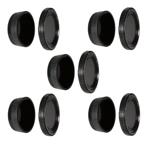 Juego De Tapas De Lente Camdesign Para Nikon D Y Mas 5-pack