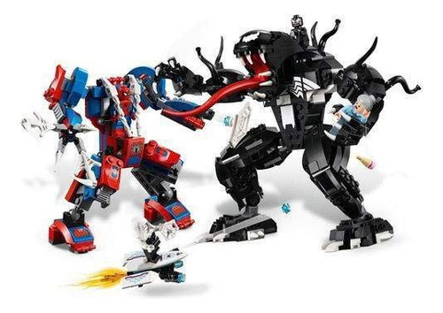 Kit De Construcción Lego Spider Mech Vs. Venom Con Spider-ma