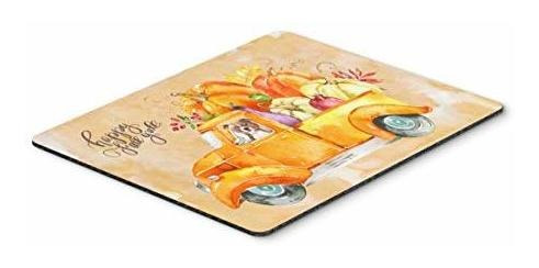 Cosecha De Otoño Personal Rojo Bull Terrier Mouse Pad, Hot 