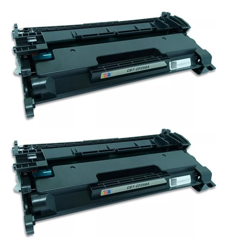 2x Toner Compatível Com Cf258a 58a 258a M404 M428 - Sem Chip