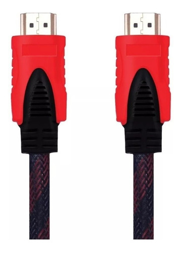 Cable Hdmi 5 Metros Doble Filtro Mallado Punta Dorada