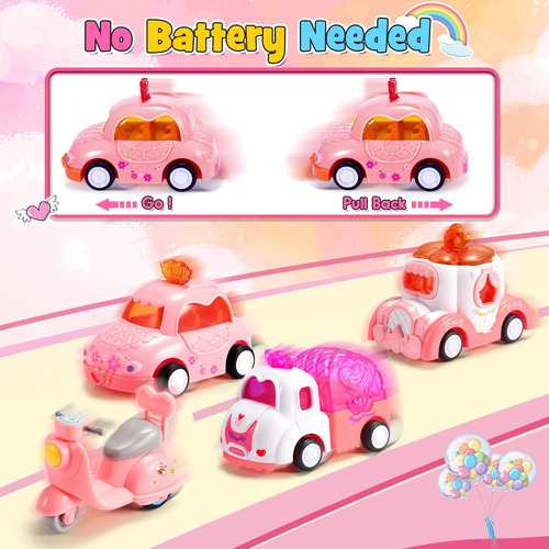 Juguetes Para Bebés Para Niñas De 1, 2 Y 3 Años, Juego De 6