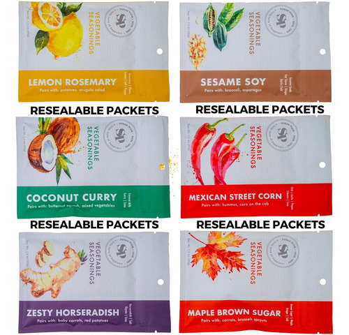 Set De Especias Gourmet 6 Combinaciones Sabores Globales