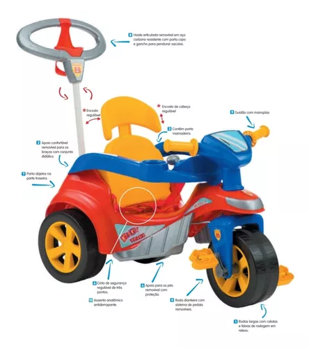 Clínica Todos - ⁣Você sabia que a motoca infantil trás muitos benefícios  para a criança?⠀ ⠀ Quando a criança conduz o veículo de rodas, ela desfruta  de uma sensação de independência, mantém