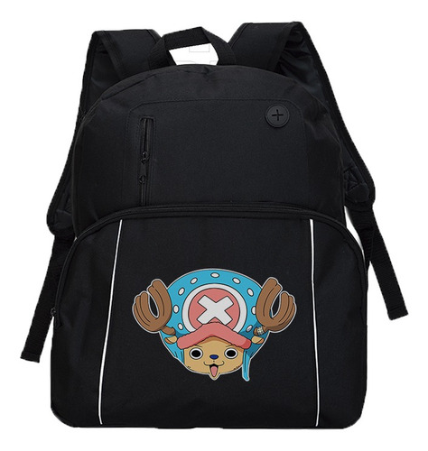 Mochila Negra T19    One Piece Chopper V2