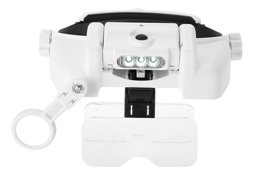 Casco Con Lupa Para La Cabeza, Con Iluminación Led, Diadema