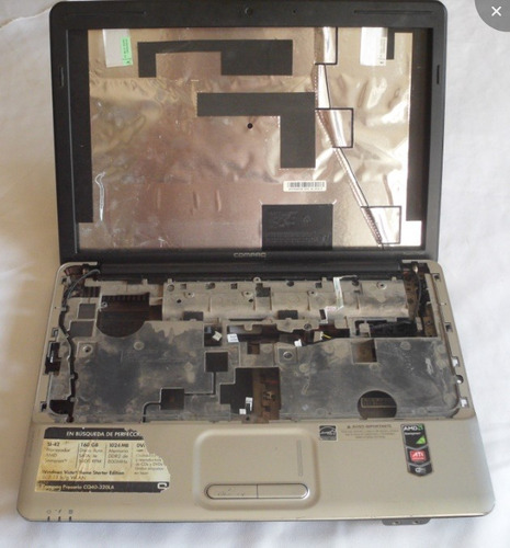 Carcasa Lapto Hp Compaq Presario Modelo Cq40