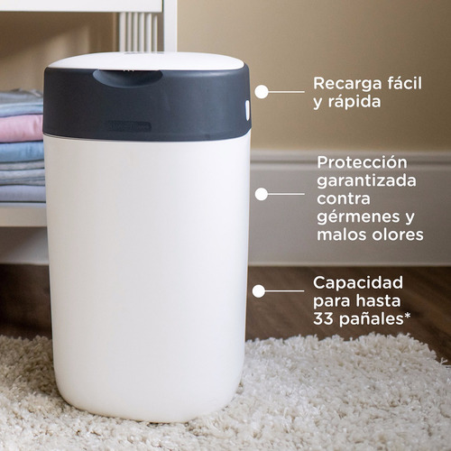 Contenedor Tacho Tommee Tippe Twist And Click (Usado)