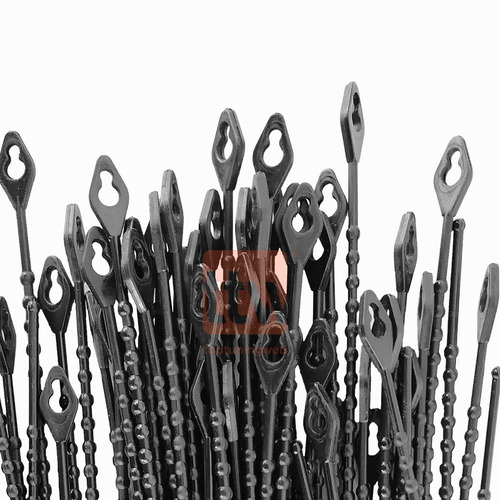 Imagen 9 de 10 de 100 Precintos Plasticos Prensacables Bolita Reutilizable Tie