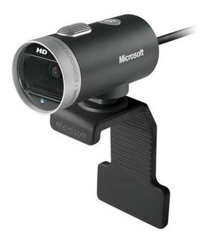 Imagem 2 de 4 de Webcam Microsoft 5mp Interpolado - Lifecam Cinema H5d-00013