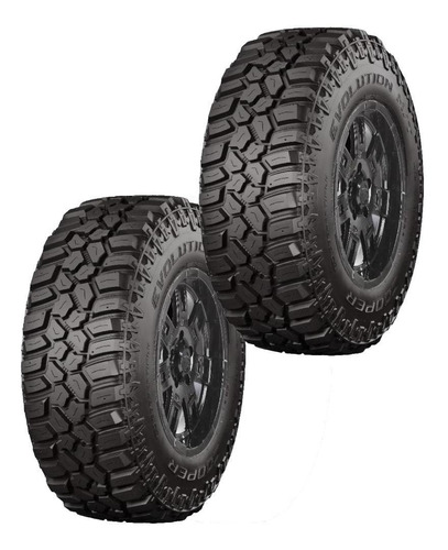 Paq 2 Llantas 33x12.50 R15 Cooper Evolution M/t 108q