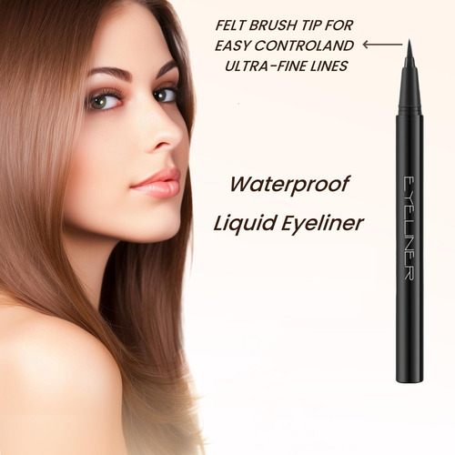 Kit De Maquillaje Para Cejas Y Delineador De Ojos.
