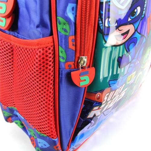 Imagem 5 de 6 de Mochila Escolar Infantil Costas Super Kids Vozz M3802 Azul