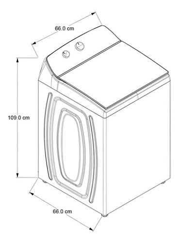 Máquina de lavar automática Whirlpool 8MWTW1612MJQ branca 16kg 110 V - 127 V