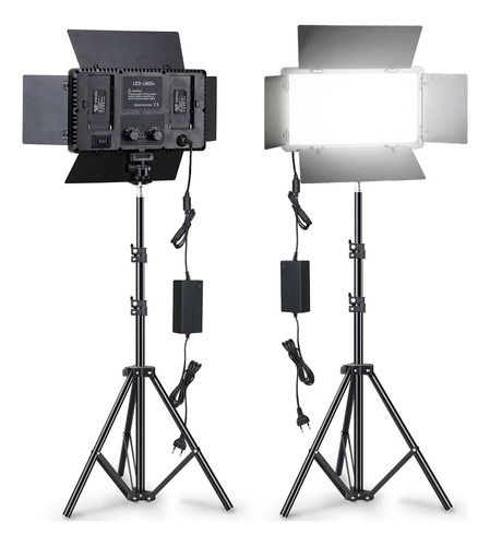 Panel Led De Fotografía Profesional Estudio 600 Led + Trípod