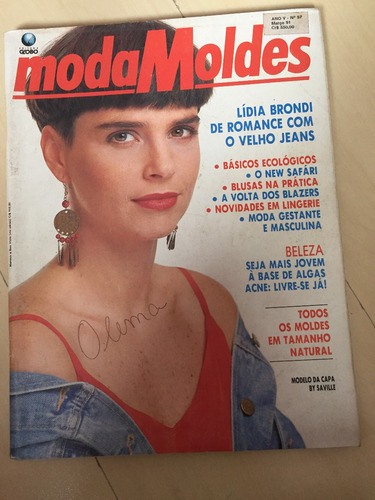 Revista Moda Moldes 57 Lídia Brondi Blusa Blazers Calça Z908