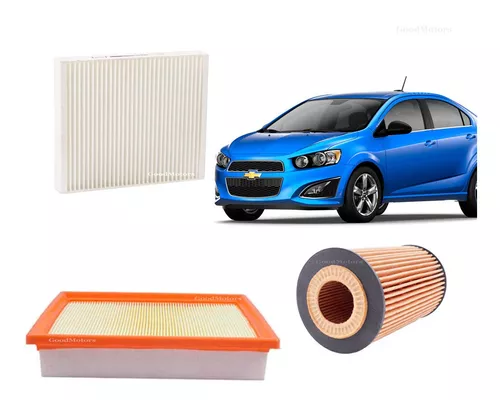 Kit Filtros Aire Polen Elemento Chevrolet Sonic 2010 2015 Cuotas sin interés