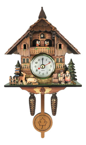 Reloj De Pared De Madera J