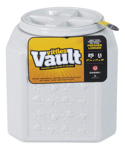 Contenedor De Alimento De Mascotas Gamma 2 Vittles Vault Plu