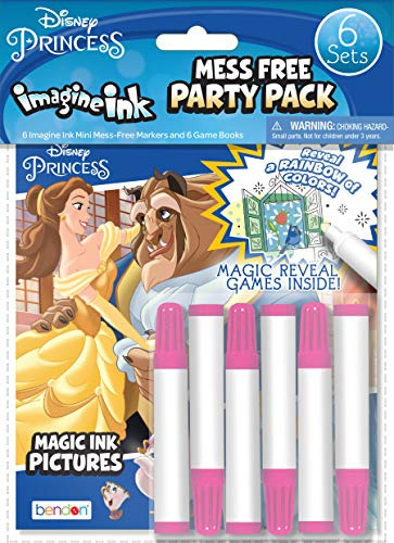 Bendon Disney Princess Imagine Ink Libro Para Colorear Paque