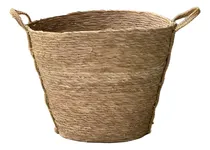 Comprar Canasto Cesto Extra Grande Manijas Leña Piñas Rústico Leñero