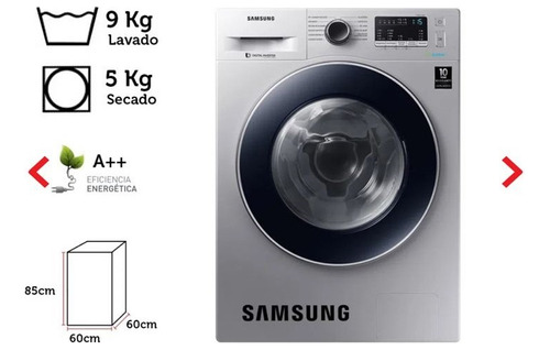 Lavadora - Secadora Samsung Digital Inverter 9kg/5kg
