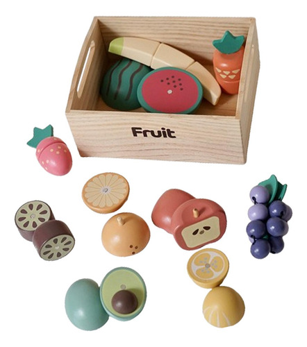 Juego De Cortar Frutas, Juguetes De Cocina, Coordinación