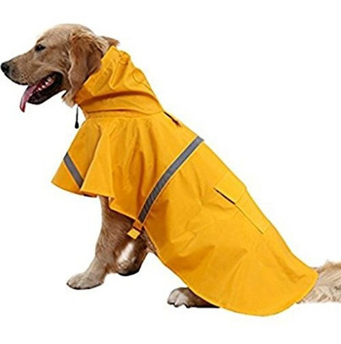 Nacoco Perro Grande Impermeable Ajustable Mascotas Ropa